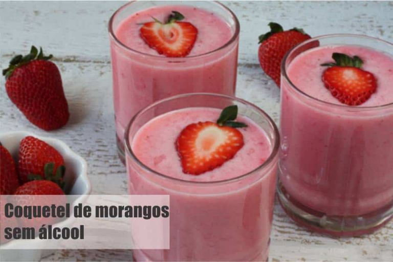 Coquetel De Morango Sem Lcool Receita Toda Hora