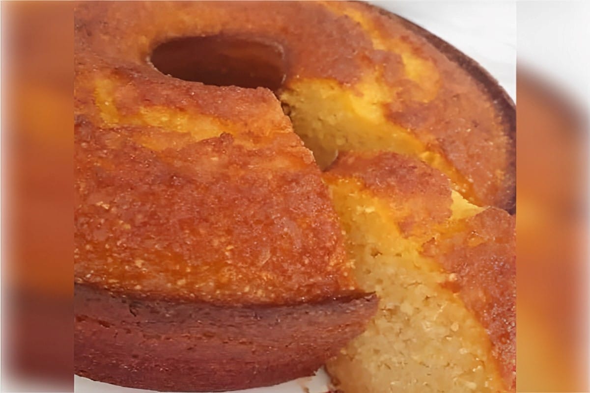 Bolo de milho leite condensado e milho de latinha cremoso uma delícia