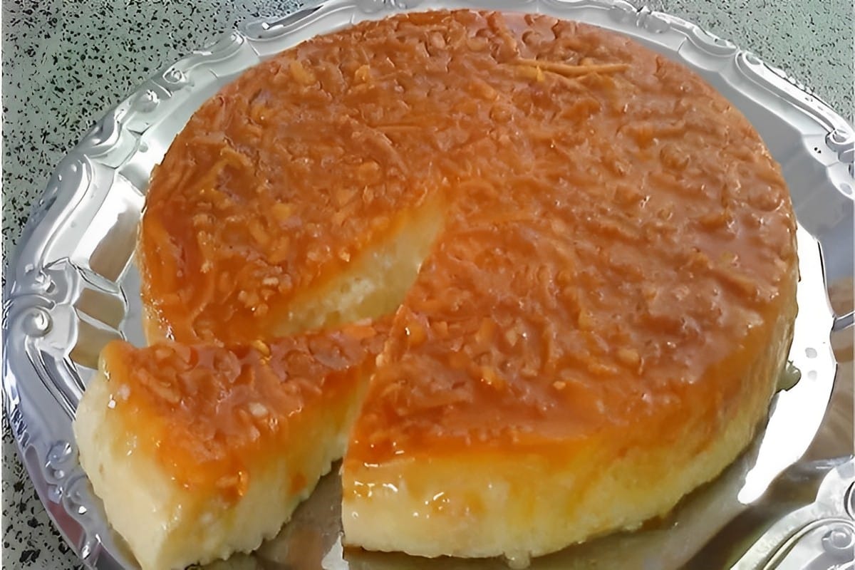 Pudim de mandioca fácil uma sobremesa diferente e deliciosa para o fim