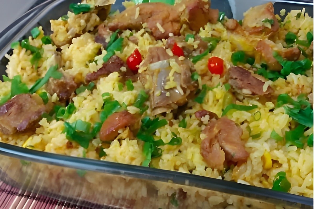 Arroz Caipira Costelinha De Porco Um Prato Delicioso Da Fazenda