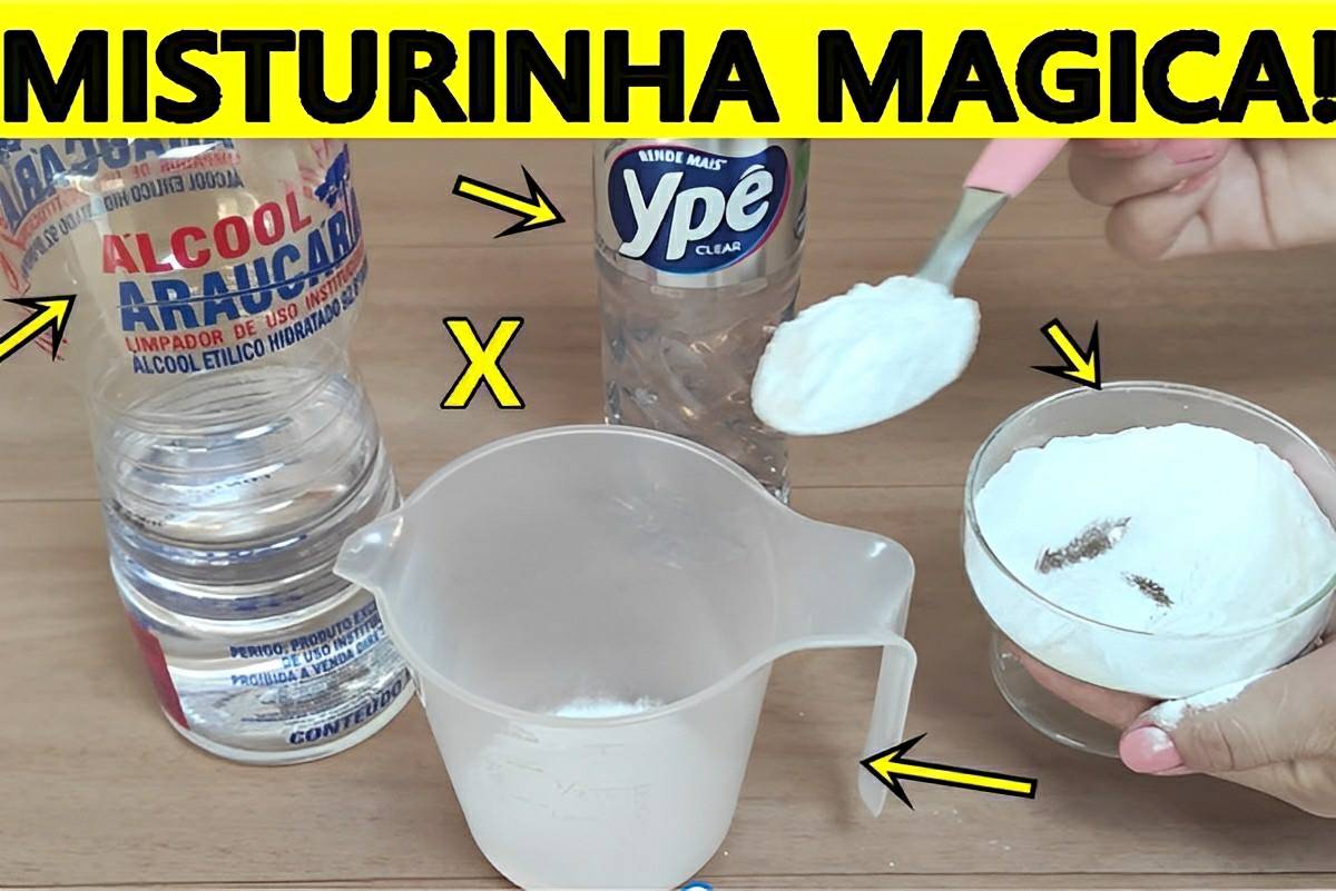 Misturinha mágica infalível para deixar seu banheiro limpo e impecável