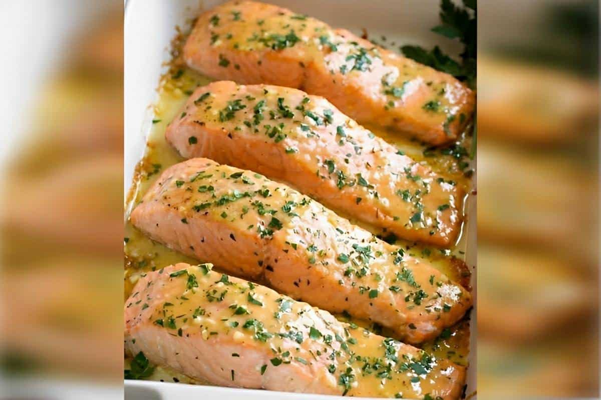 Salmão ao molho de mostarda e mel uma receita deliciosa para o seu