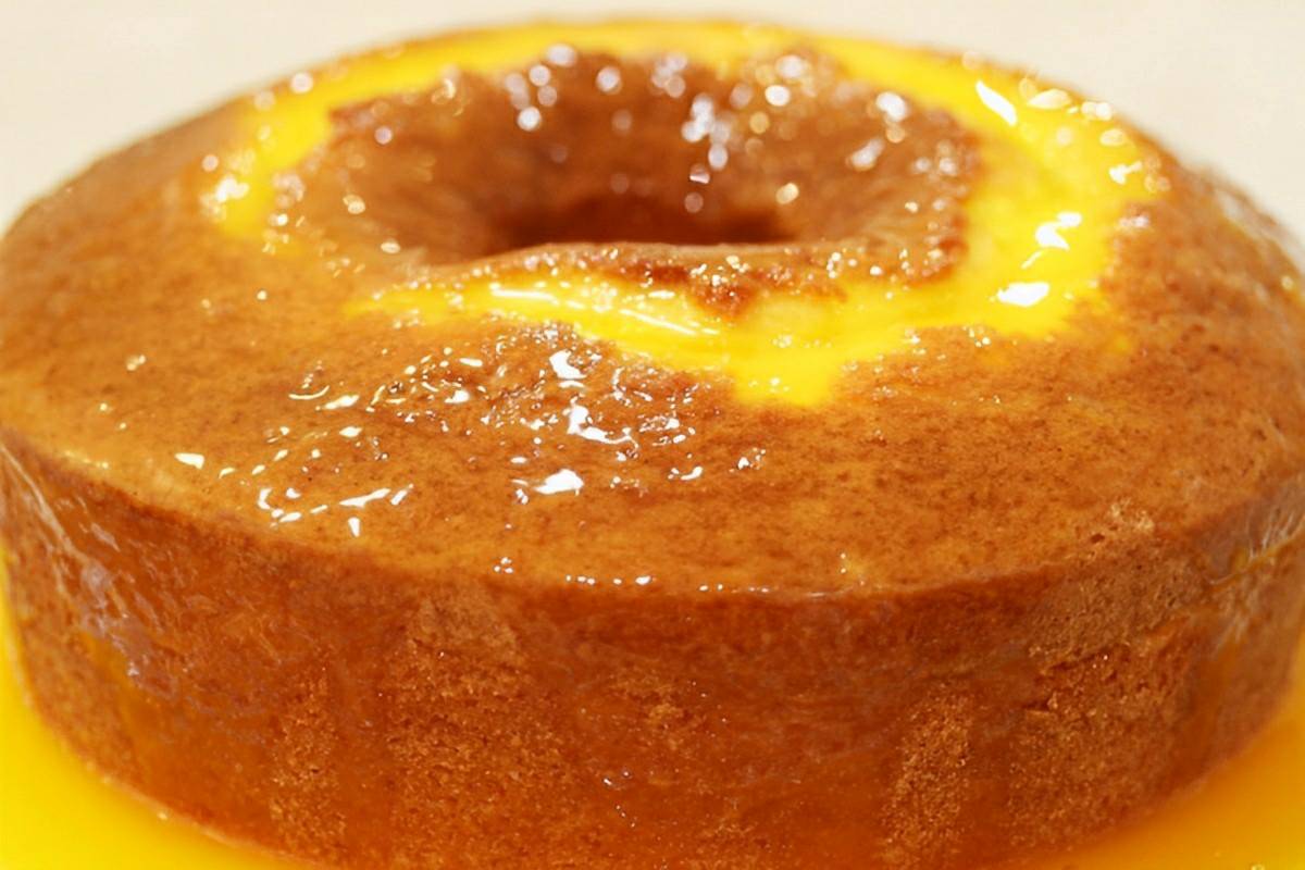 Bolo De Laranja Macio E Molhadinho Perfeito Para Servir No Lanche Ou No