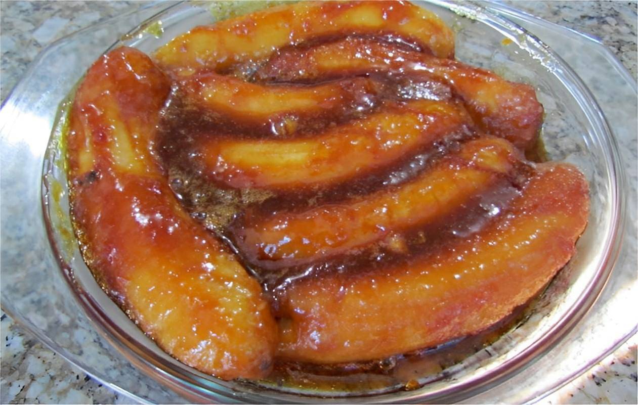 Banana Caramelizada Na Travessa Uma Sobremesa F Cil E Deliciosa Para