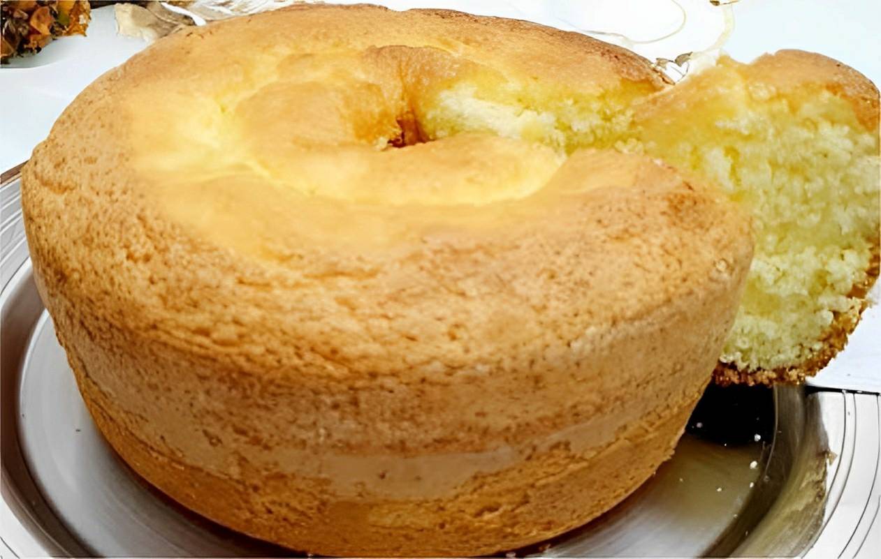 Bolo De Maisena Bem Fofinho E Macio Ele Derrete Na Boca Perfeito Para O