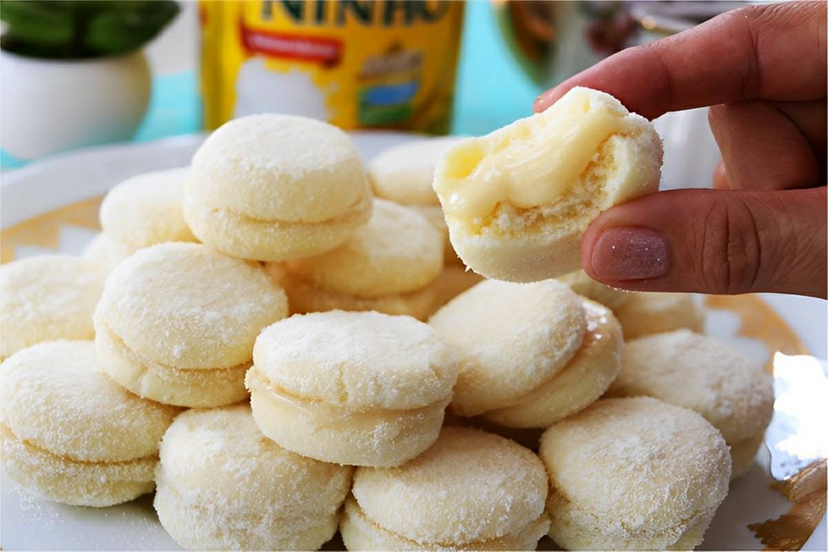 Biscoitinhos De Leite Ninho Que Derretem Na Boca Leite Ninho No