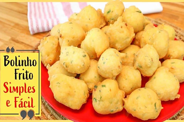 Bolinho Mata A Fome Um Bolinho Salgado Frito F Cil De Fazer E Delicioso