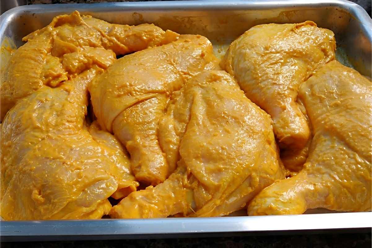 Frango Assado No Forno Tempero Simples E Delicioso