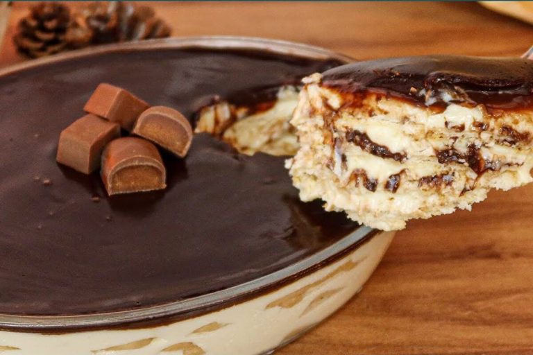 Pavê de biscoito para o natal uma sobremesa que todo mundo vai querer