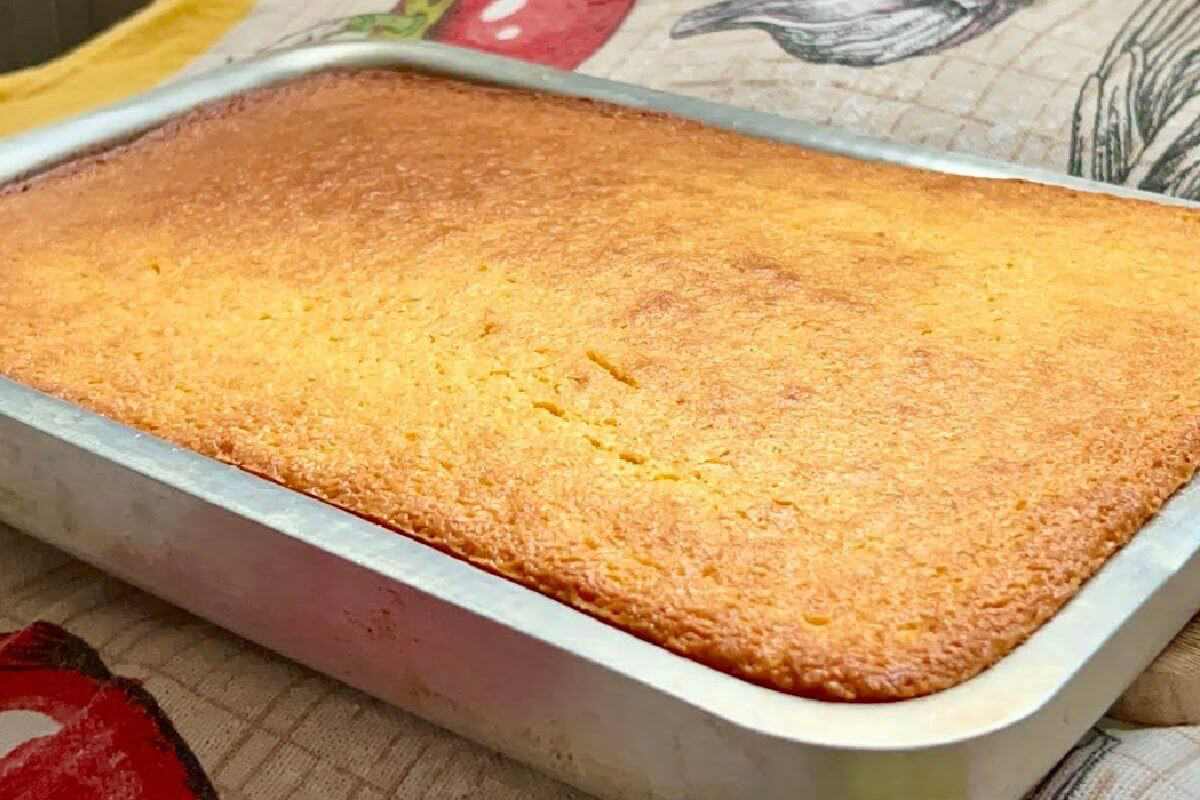 Bolo Sem Farinha De Trigo Simples E R Pido Para O Lanche Da Tarde Ou