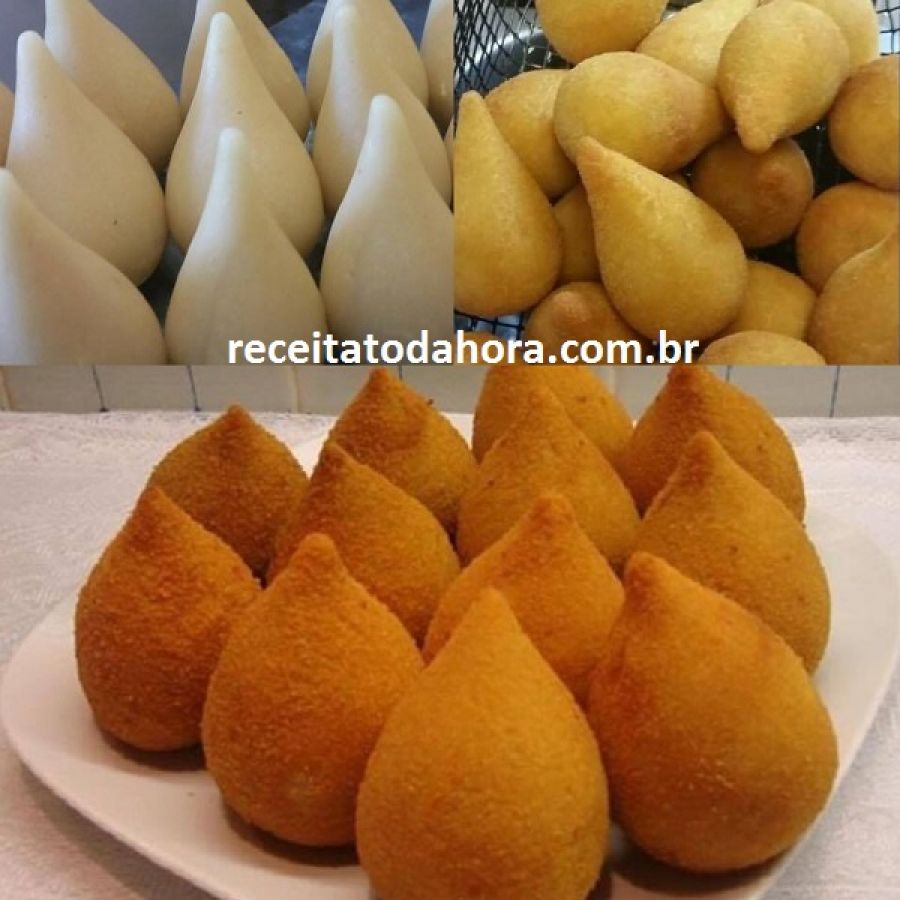 Massa De Coxinha Com Batata - Receita Toda Hora