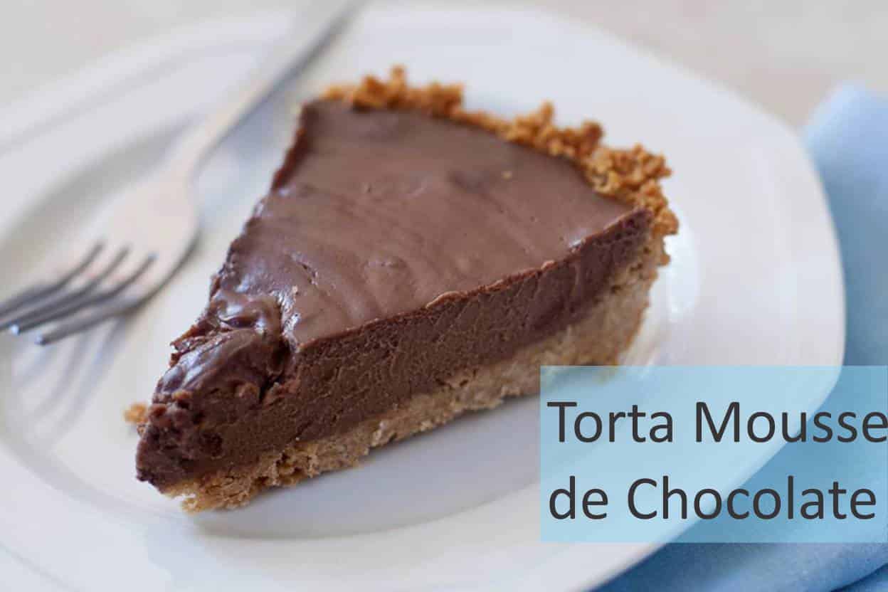 Torta Mousse De Chocolate 