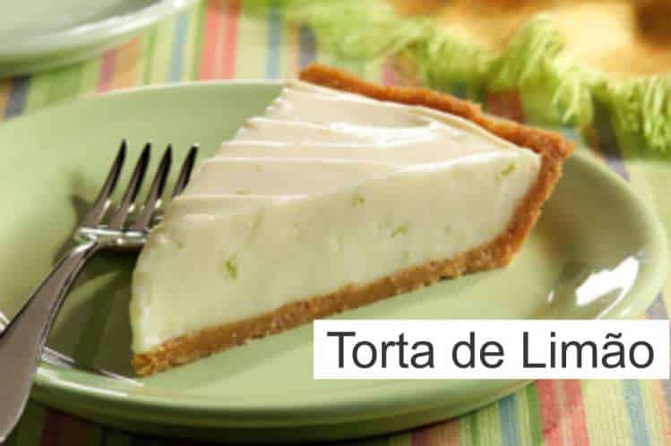 Receita De Torta Mousse De Limao