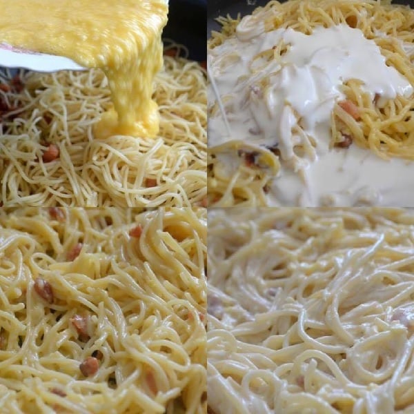 Espaguete A Carbonara
