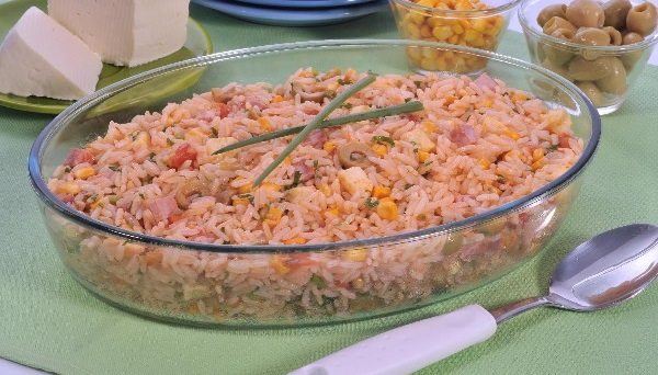 arroz de forno pratico
