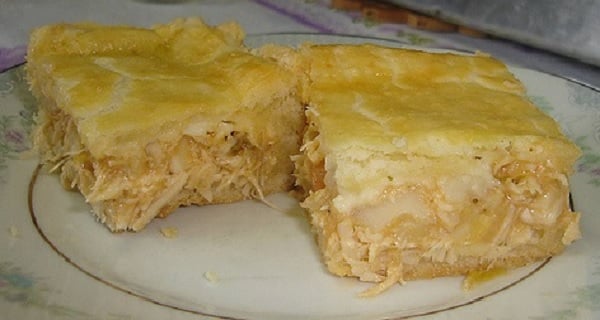 Torta De Frango Cremoso