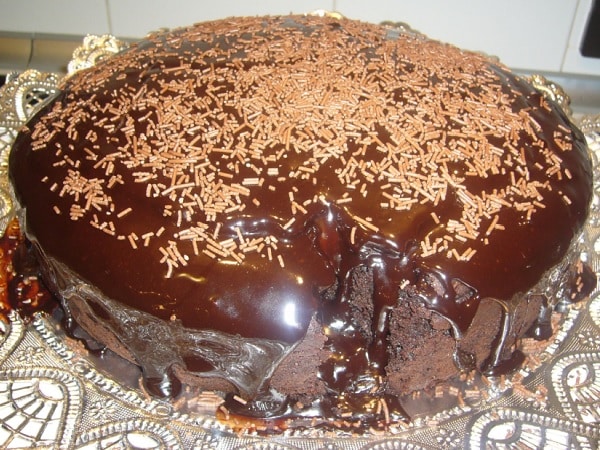 Bolo De Chocolate Nega Maluca