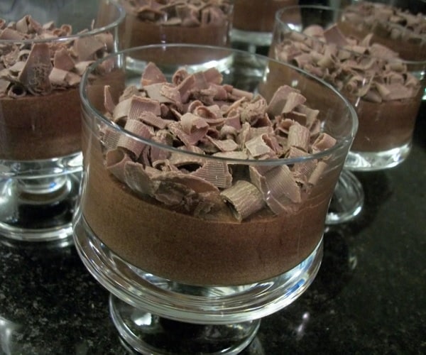 Mousse De Chocolate Com Leite Condensado
