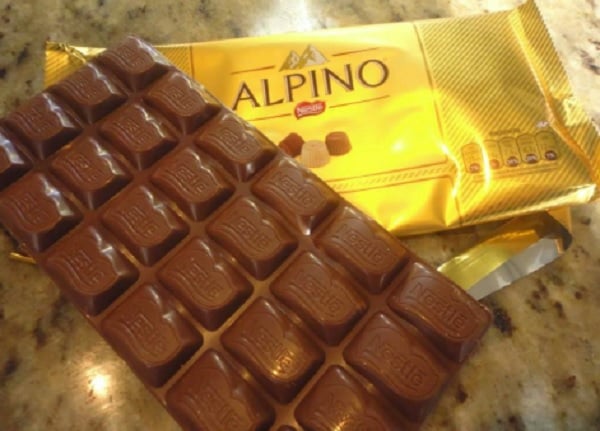 Recheio De Chocolate Alpino