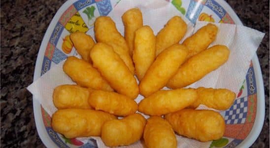 Bolinho De Batata Com Queijo