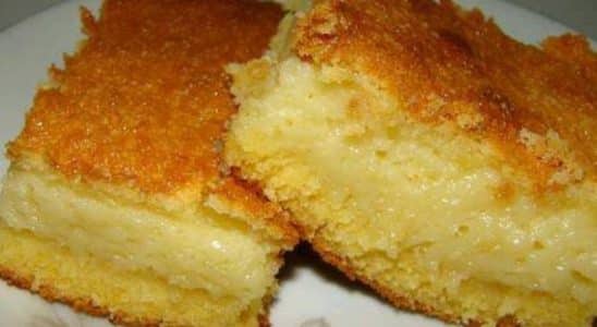 Receita De Bolo De Fubá Com Queijo