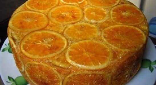 Bolo De Laranja Invertido