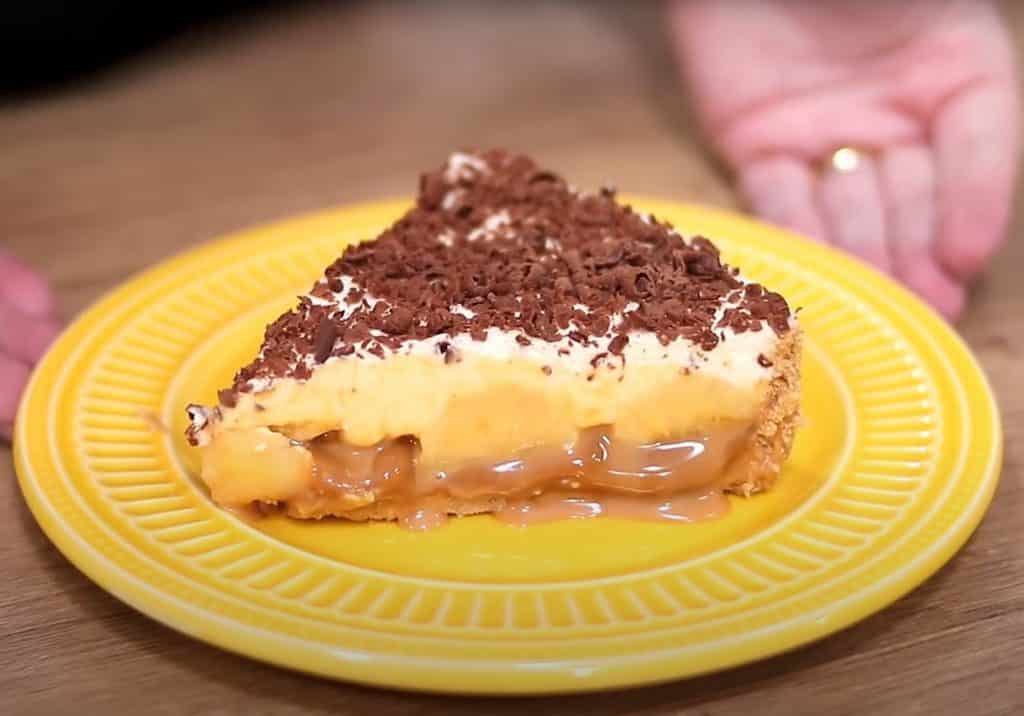 Torta Banoffee Uma Torta De Banana Diferente E Deliciosa Que é Muito ...