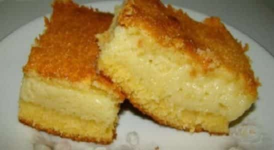 Bolo De Milho Cremoso Com Queijo E Leite De Coco