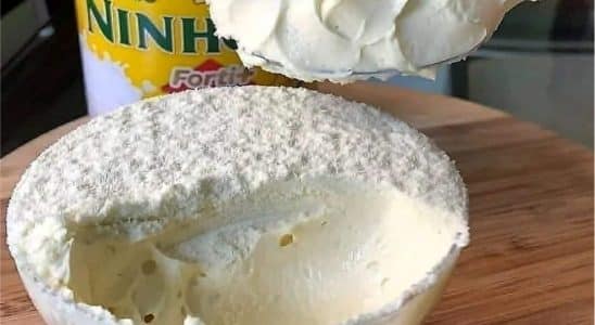 Mousse De Leite Moça Com Ninho