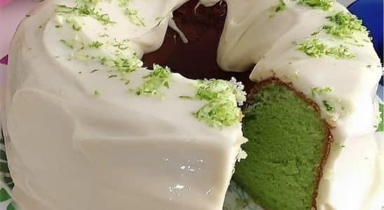 Bolo De Limão Verde