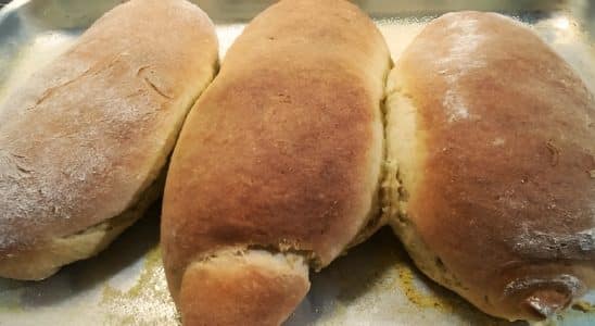 3 Unidades De Pão De Macaxeira