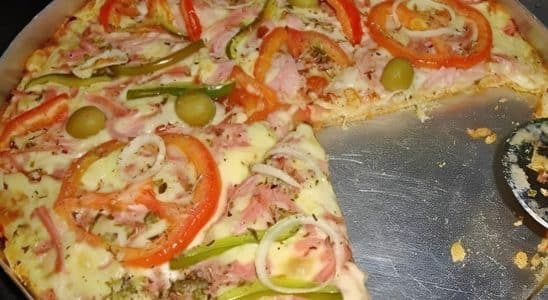 Pizza De Liquidificador