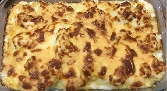 Couve-Flor Gratinada