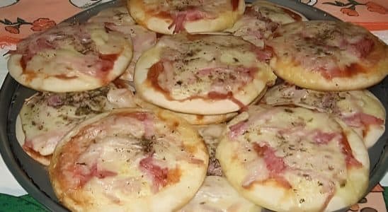 Mini Pizza Caseira