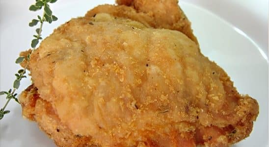 Sobrecoxa De Frango Frita