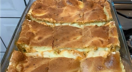 Torta De Frango Com Catupiry