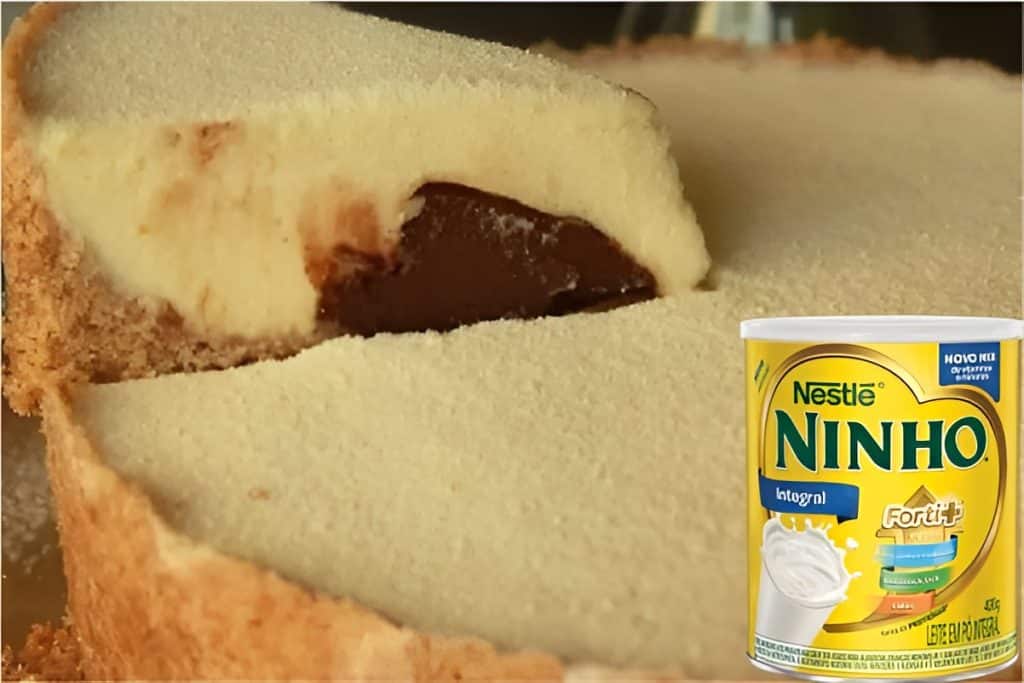 Torta De Leite Ninho Com Chocolate
