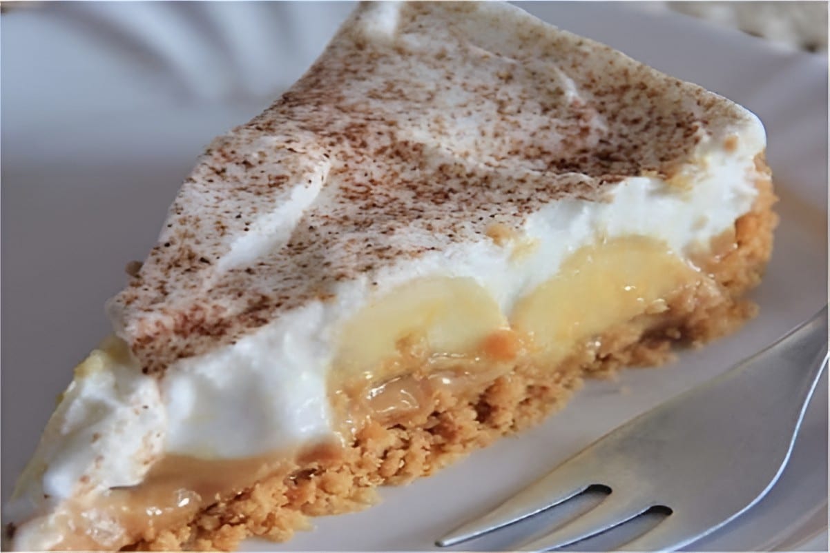 Essa é A Torta Mais Comentada Do Momento Banoffee Torta De Banana ...