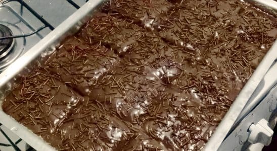 Bolo de chocolate fácil