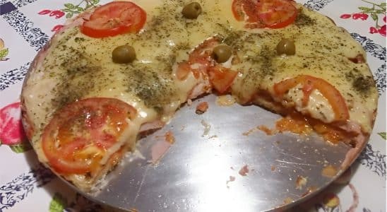 Pizza De Pão De Forma