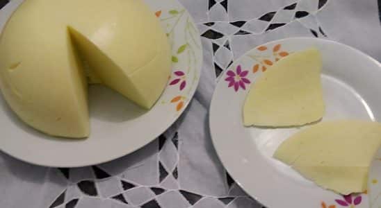 Queijo manteiga caseiro