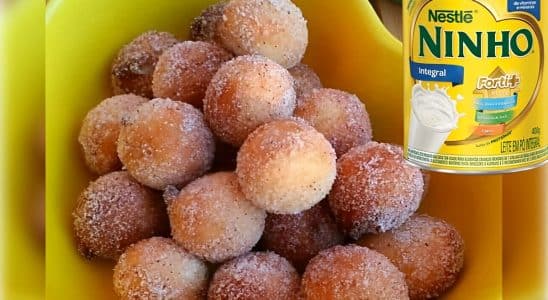 Bolinho De Chuva De Leite Ninho