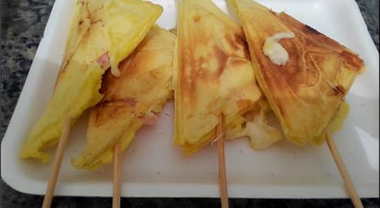 Crepe Suíço Na Sanduicheira