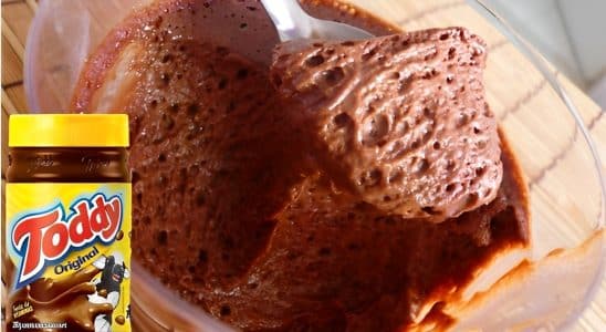 Mousse De Chocolate Com Toddy