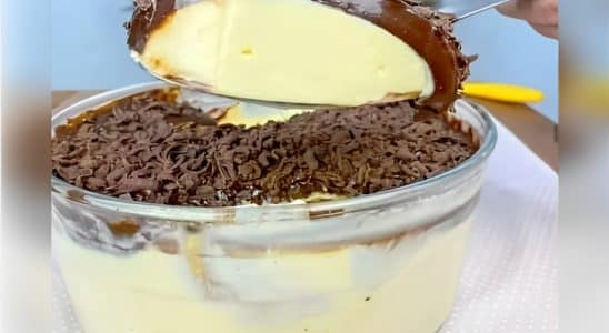 Mousse De Maracujá Com Chocolate