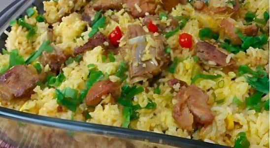 Arroz Caipira Com Costelinha De Porco