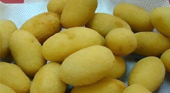 Bolinho De Mandioca Com Carne Moída