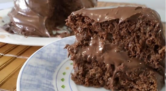 Bolo De Iogurte Com Creme De Avelã