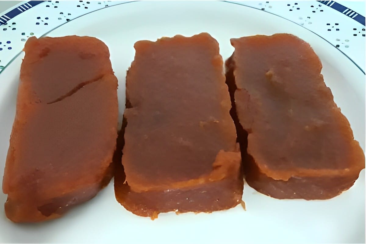 Doce de abóbora de corte caseiro igual aqueles vendidos antigamente delicioso