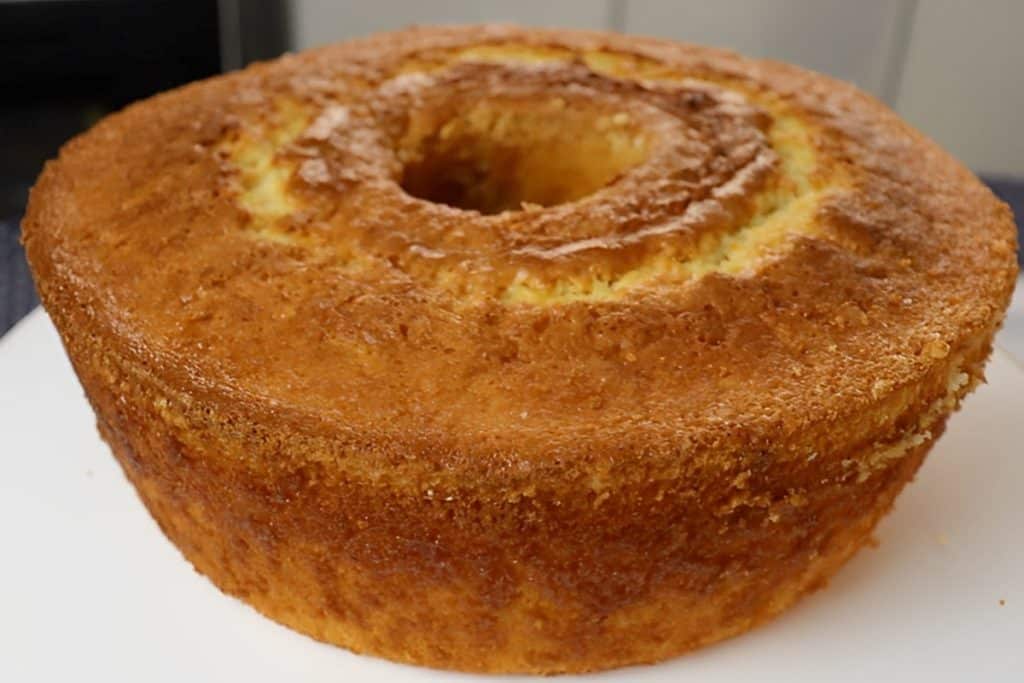 Bolo De Creme De Leite